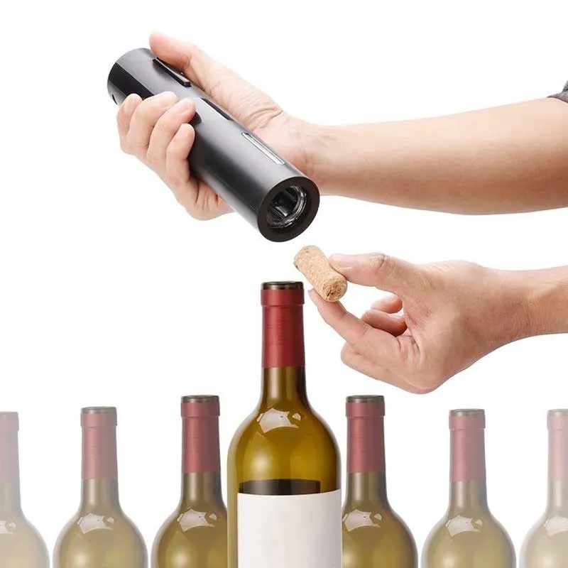 Tire-bouchon électrique avec accessoires pour bouteilles de Vin