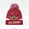 Bonnet de noël lumineux