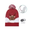 Bonnet de noël lumineux