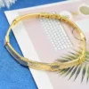Ensemble collier bracelet boucle d’oreilles