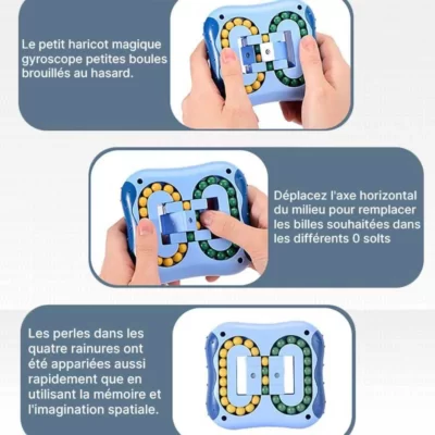 Jouet gyro d’intelligence anti-stress rotatif