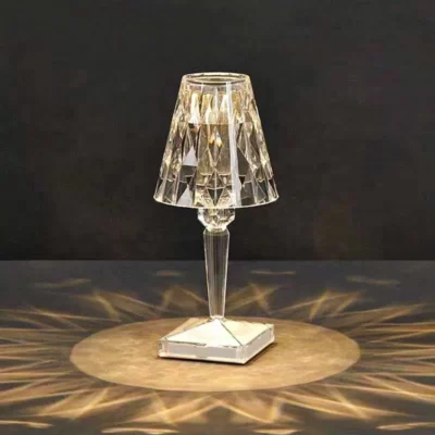Lampe en cristal tactile 16 couleurs