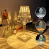 Lampe en cristal tactile 16 couleurs