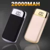 Power Bank 20000mah affichage LED