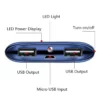 Power Bank 20000mah affichage LED