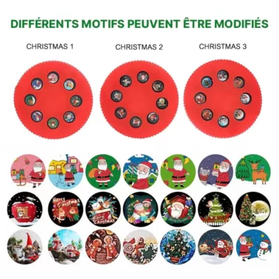 Torche projecteur de noël pour enfant