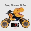 Voiture dinosaure cascadeuse à rotation