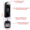 Moulin à poivre électrique à piles