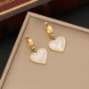 Boucles d'oreilles de l'Ensemble bijoux en acier inoxydable pour femmes