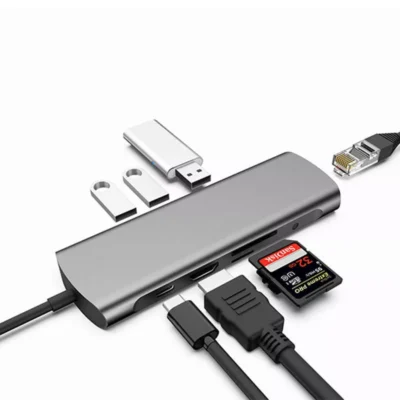 Hub station multiport 9 en 1 USB-C