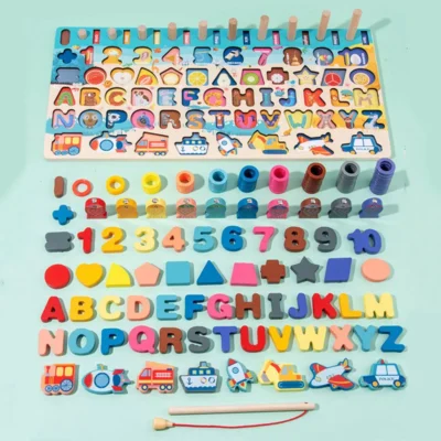 Jouet éducatif alphabet montessori