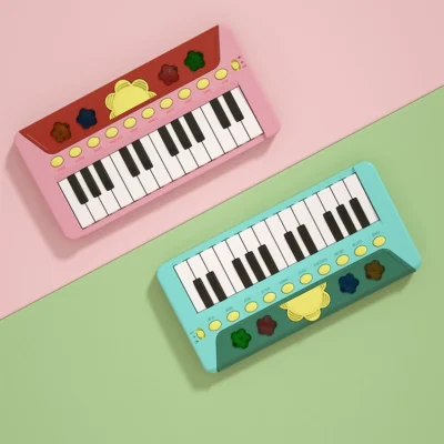 Présentation des couleurs du Jouet piano enfant 24 touches
