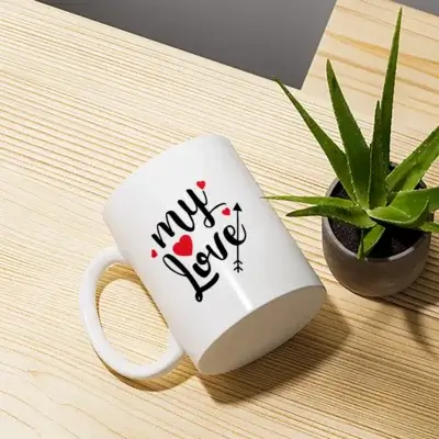 Tasse Personnalisée My Love - posée