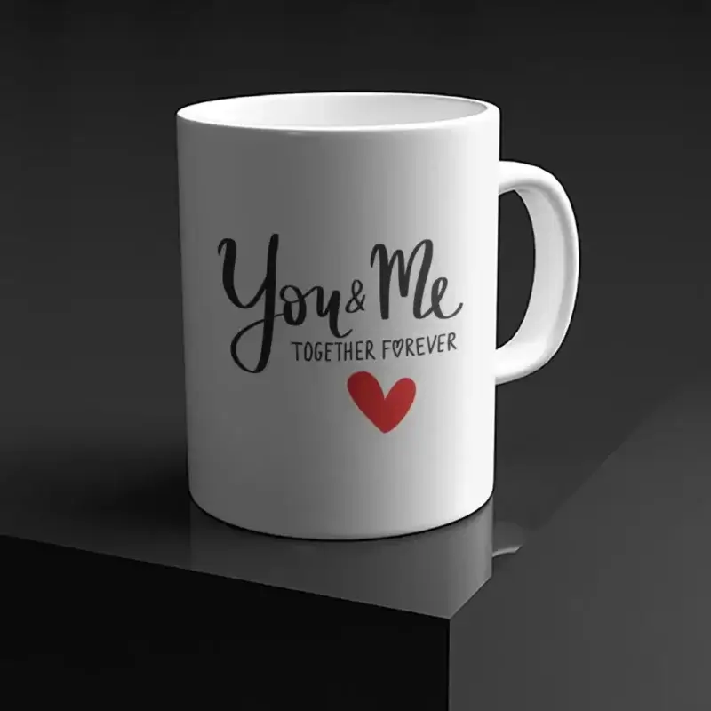 Tasse Personnalisée You & Me - centre