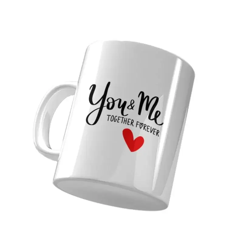 Tasse Personnalisée You & Me - gauche