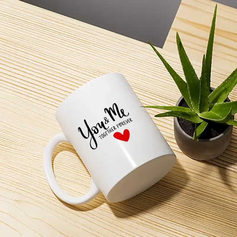 Tasse Personnalisée You & Me - posée