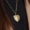 Collier Personnalisable Cœur au cou