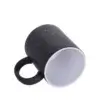 Tasse magique mat noire