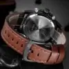 bracelet-cuir-véritable-montre-naviforce-9095-confortable