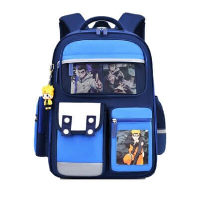 Sac scolaire pour primaire couleur bleu ciel