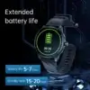 Montre GW5 Pro avec batterie longue durée : jusqu’à 5 à 7 jours d’autonomie en utilisation active, et 15 à 20 jours en veille.