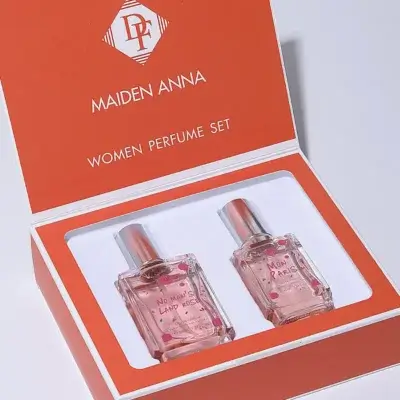 Coffret Parfum Femme Maiden Anna rose Mon Paris
