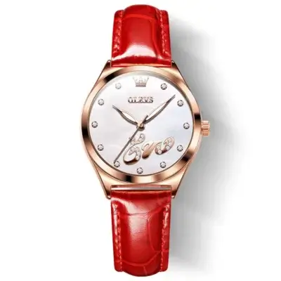 Montre à quartz Olevs 5580 de luxe pour femme