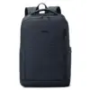 Sac à dos homme Wepower bleu marine avec finitions noires, design épuré et étanche, parfait pour le bureau, les voyages et le transport sécurisé d'un ordinateur portable.